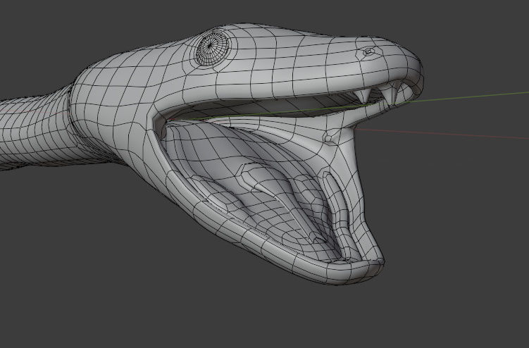 Boa Constrictor Snake Python Low-poly 3D model_33