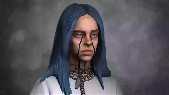 Billie Eilish 3D print model