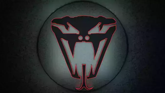 snake 3d art Low-poly 3D model