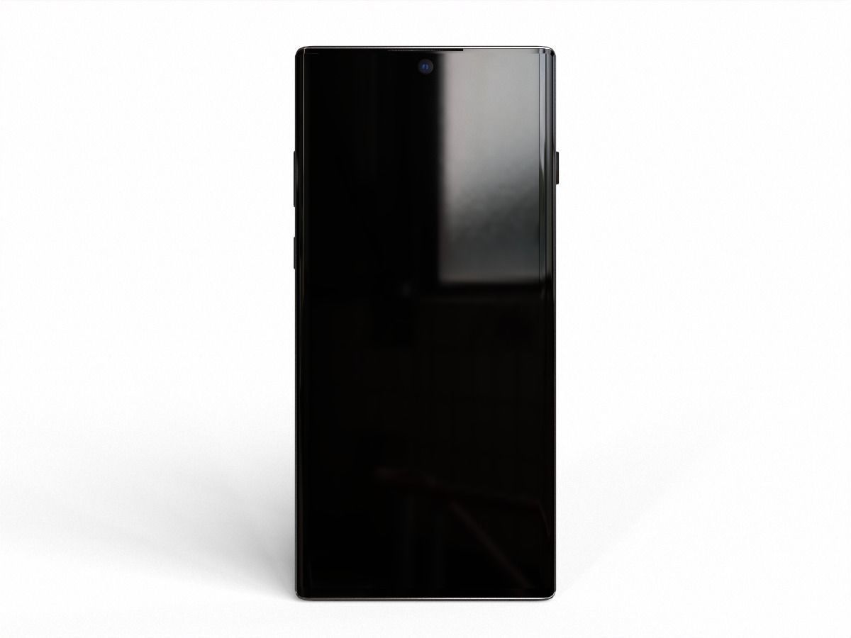Samsung Galaxy Note 20 ultra Low-poly 3D model_3