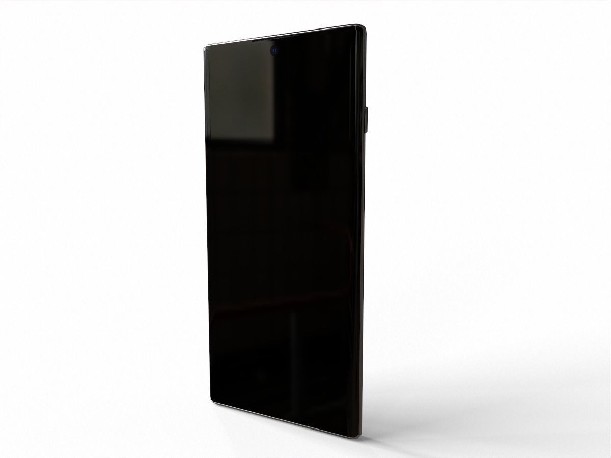 Samsung Galaxy Note 20 ultra Low-poly 3D model_1
