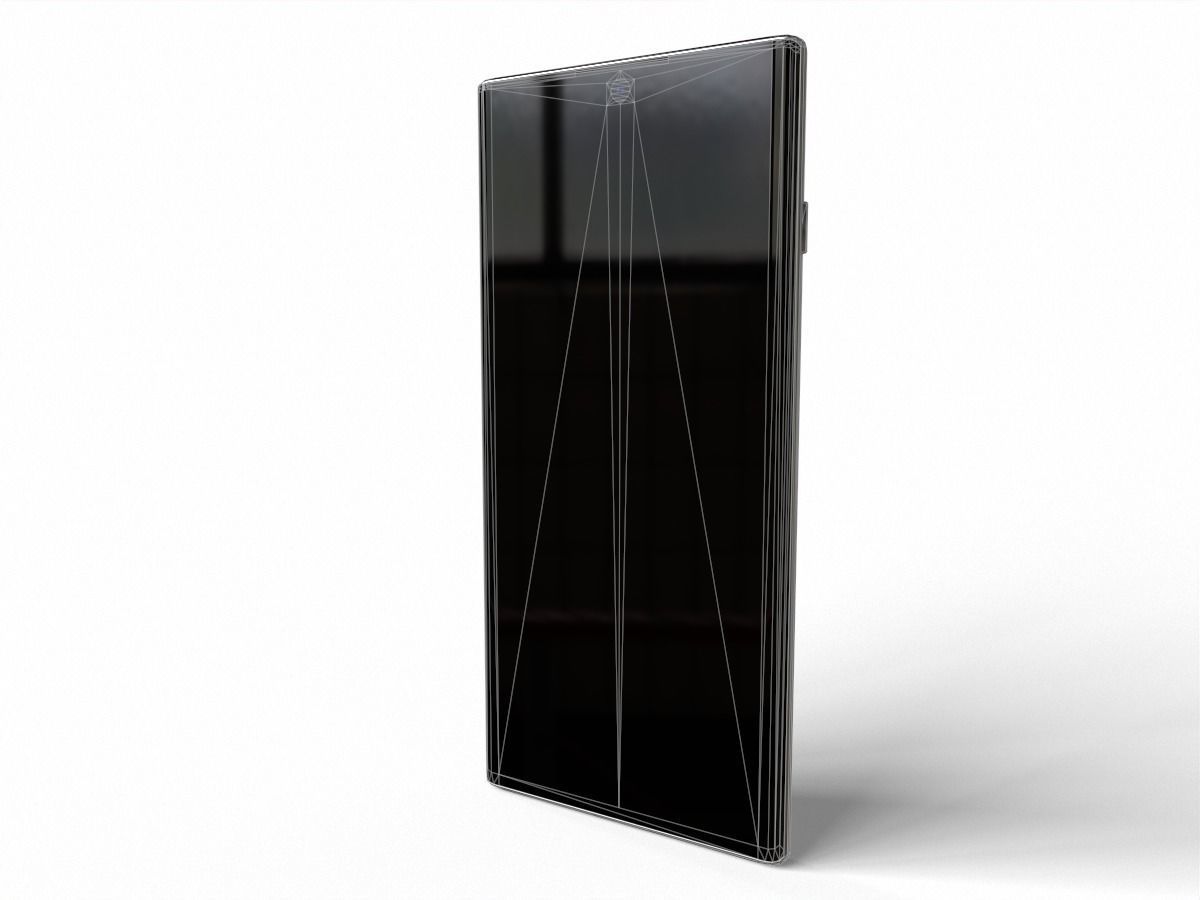 Samsung Galaxy Note 20 ultra Low-poly 3D model_7