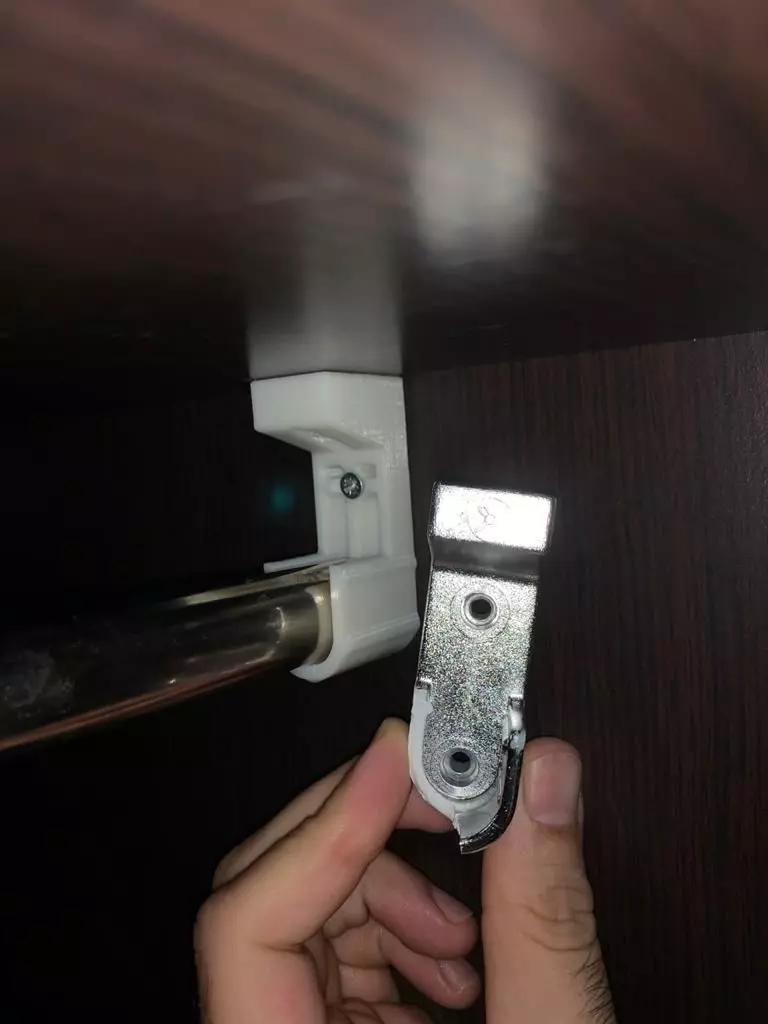 Closet Rod Bracket 3D print model