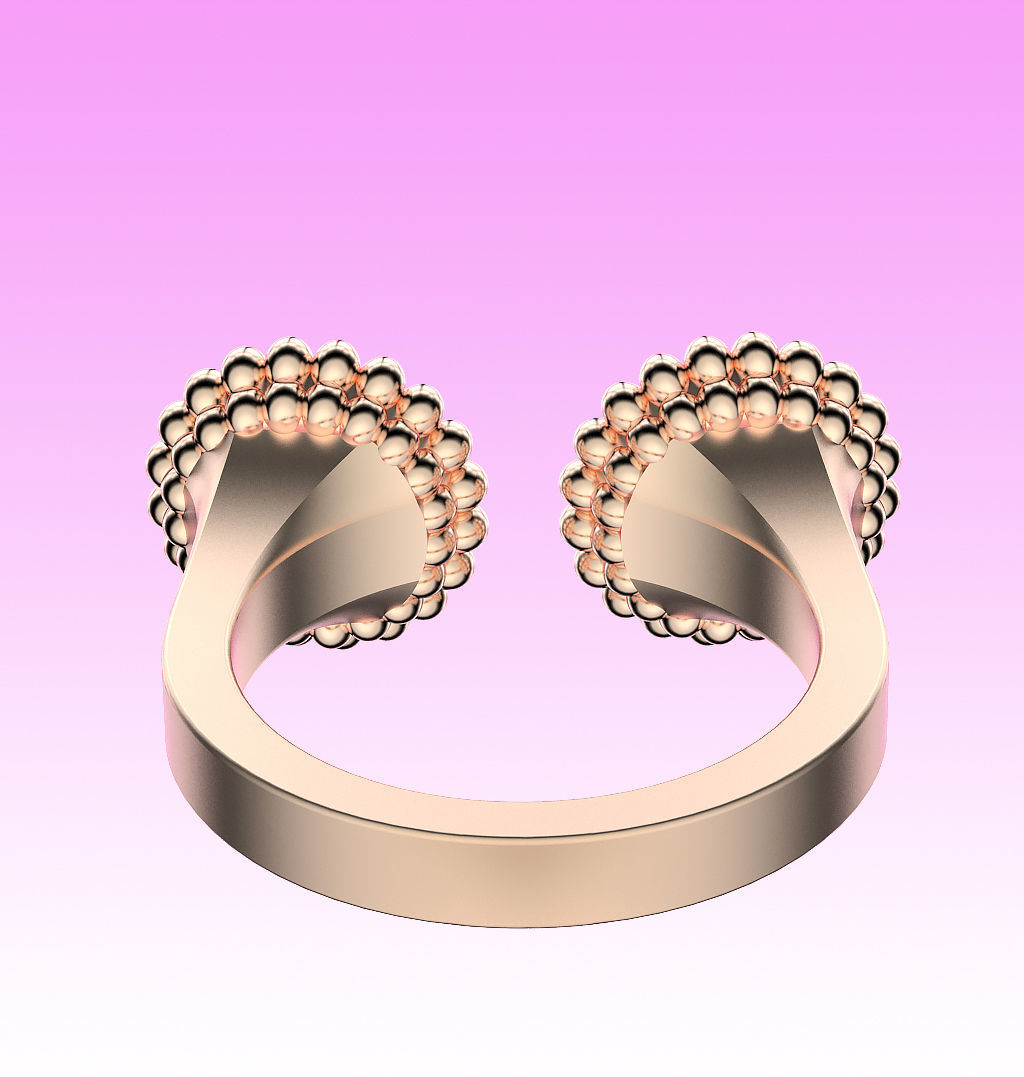 Ring Daisy 3D print model_5