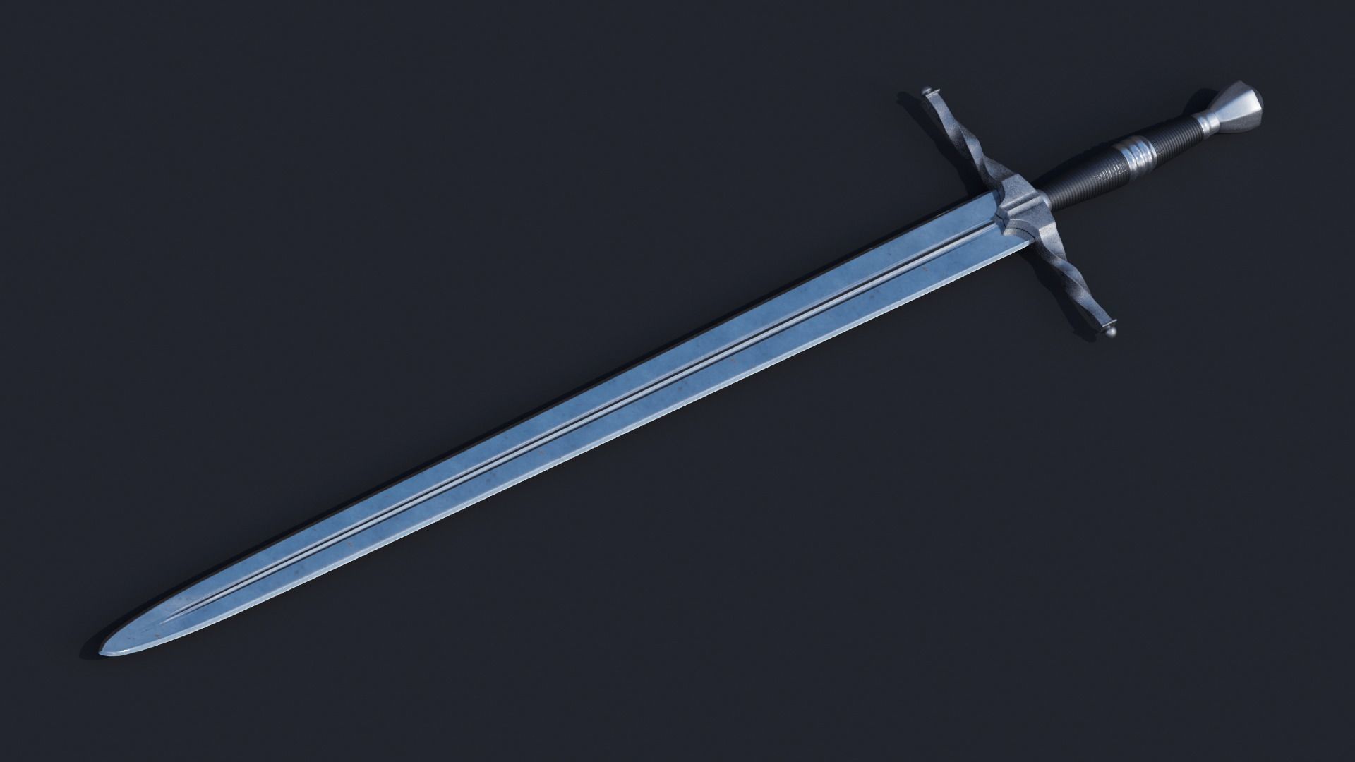 Witcher Sword  3D model_0