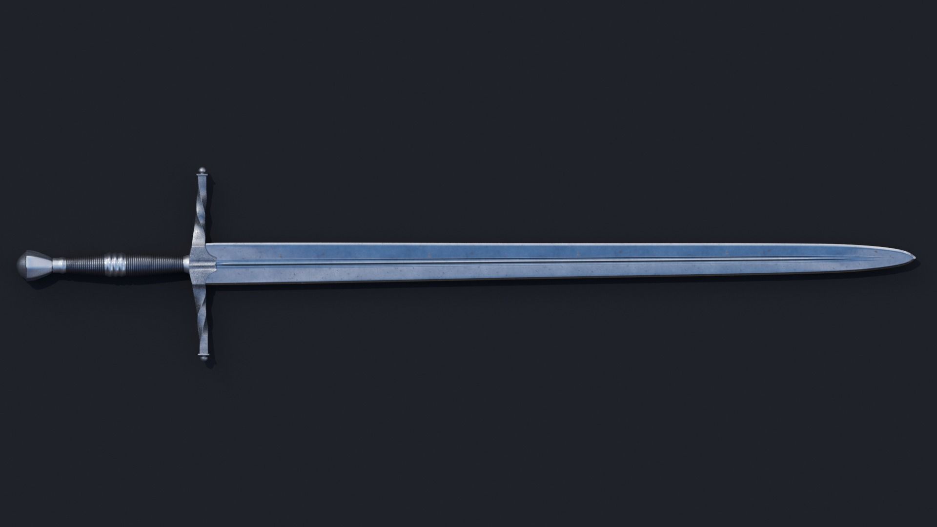 Witcher Sword  3D model_1