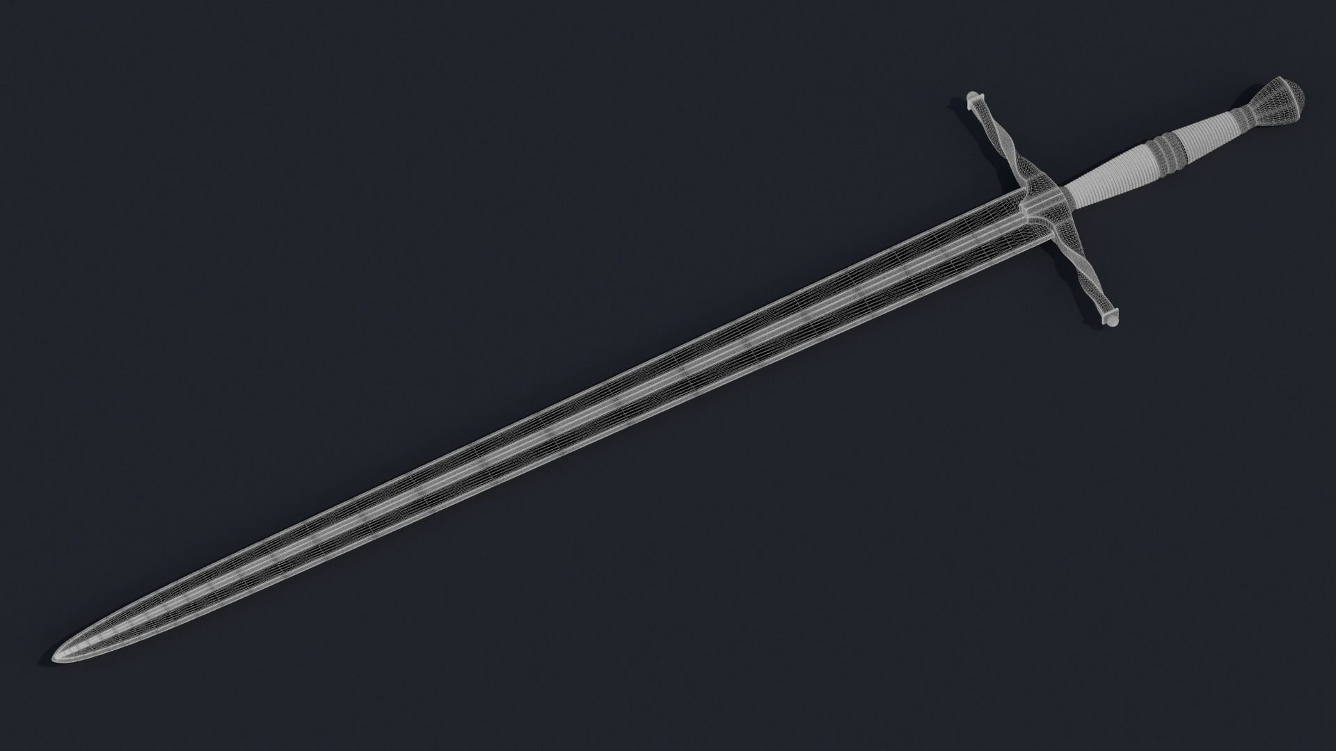 Witcher Sword  3D model_5