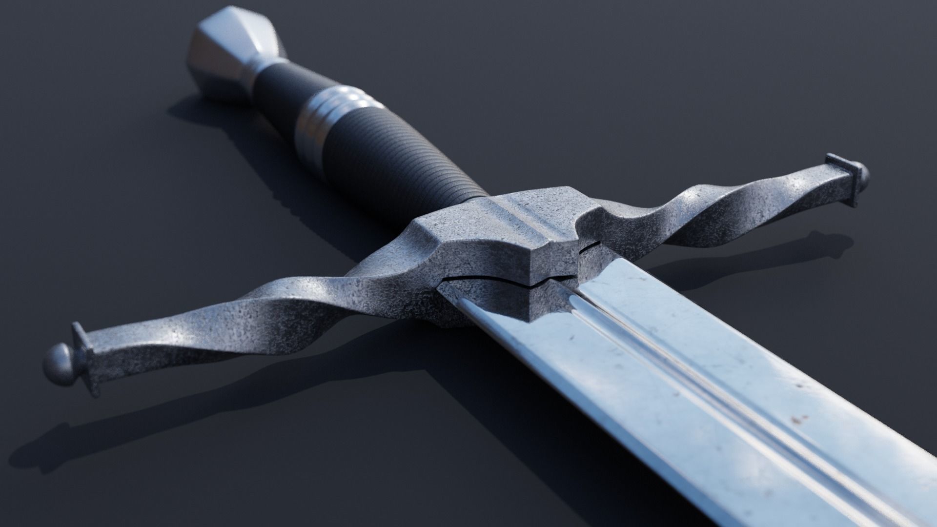 Witcher Sword  3D model_4
