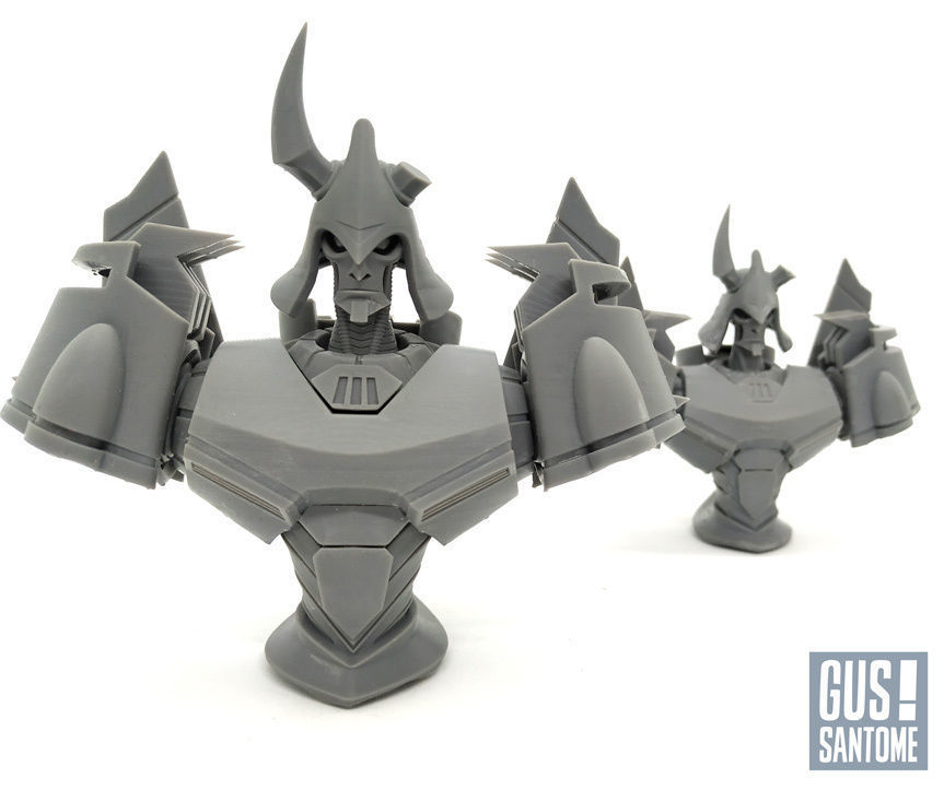  Samurai  Cyclonus Bust  -   Transformers 3D print model_8