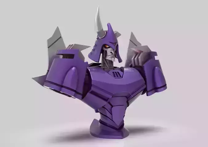  Samurai  Cyclonus Bust  -   Transformers