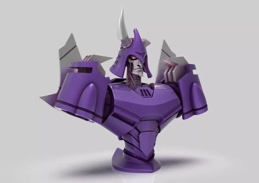 Samurai  Cyclonus Bust  -   Transformers 3D print model_0