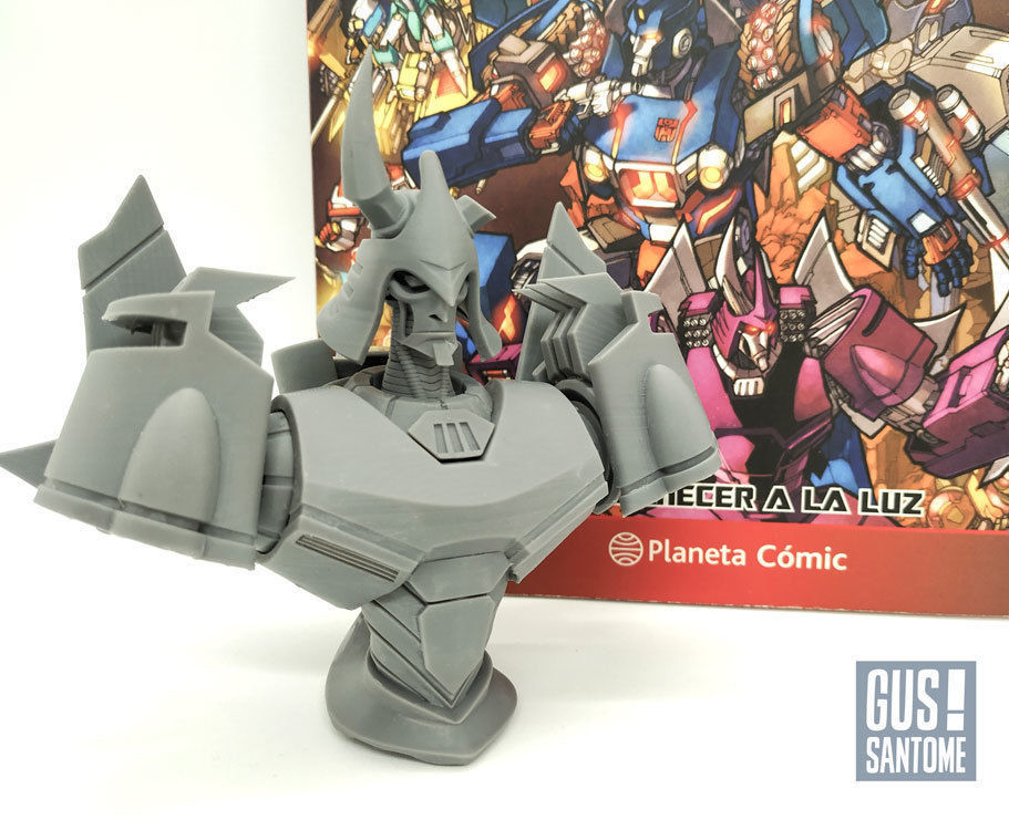  Samurai  Cyclonus Bust  -   Transformers 3D print model_10