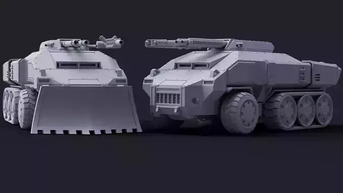 Defender APC - Mutant Militia