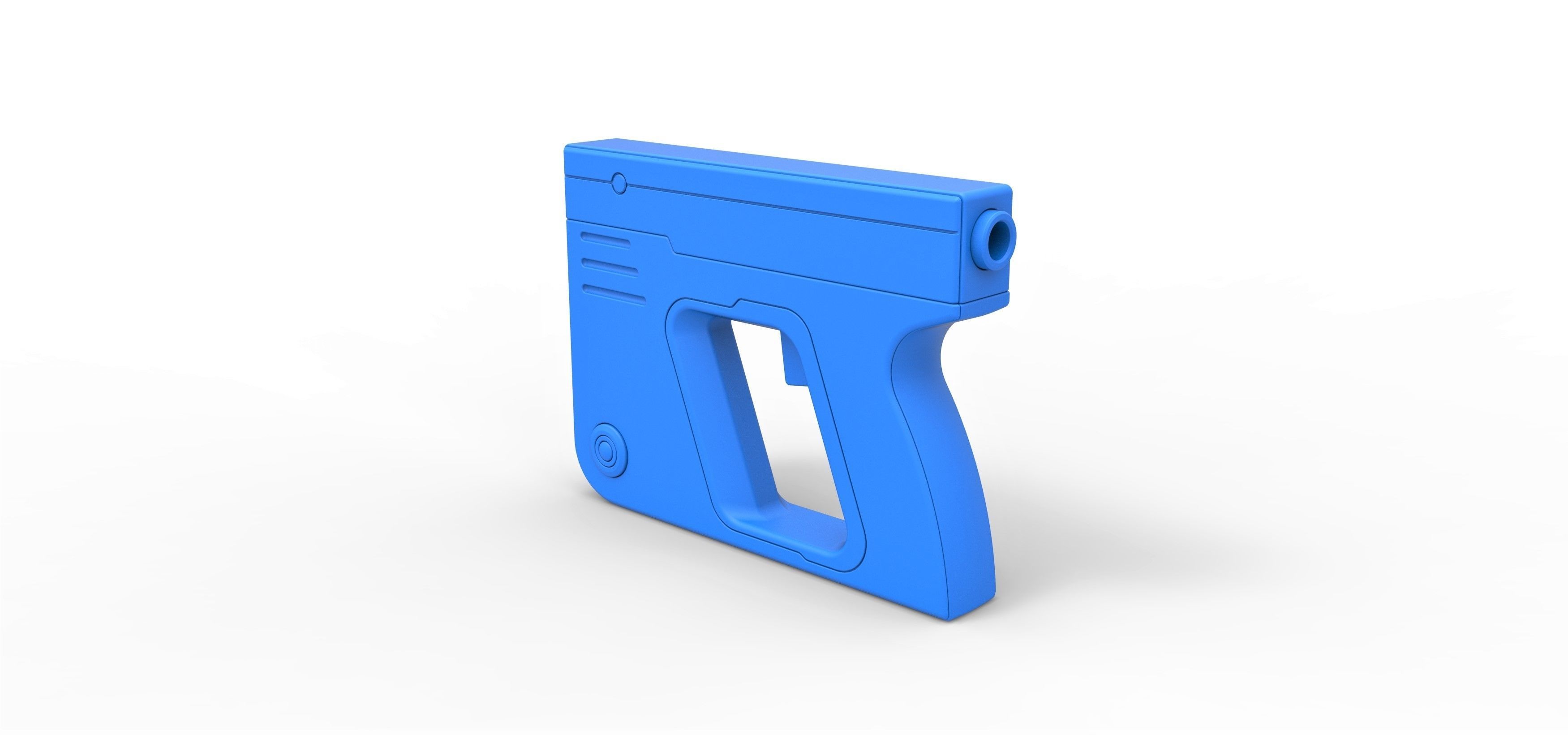 Violets Machine gun from the movie Ultraviolet 2006 3D model_18