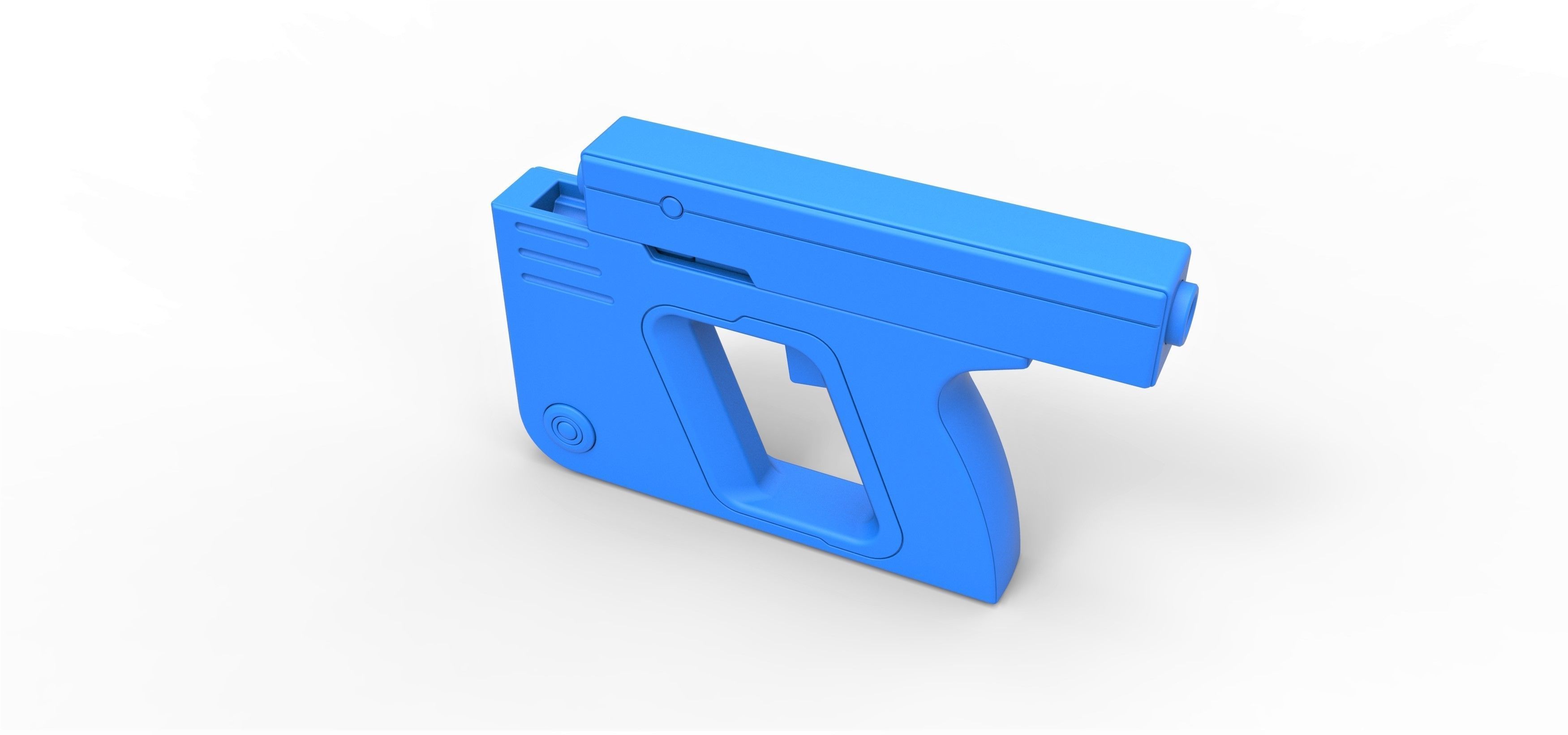 Violets Machine gun from the movie Ultraviolet 2006 3D model_21