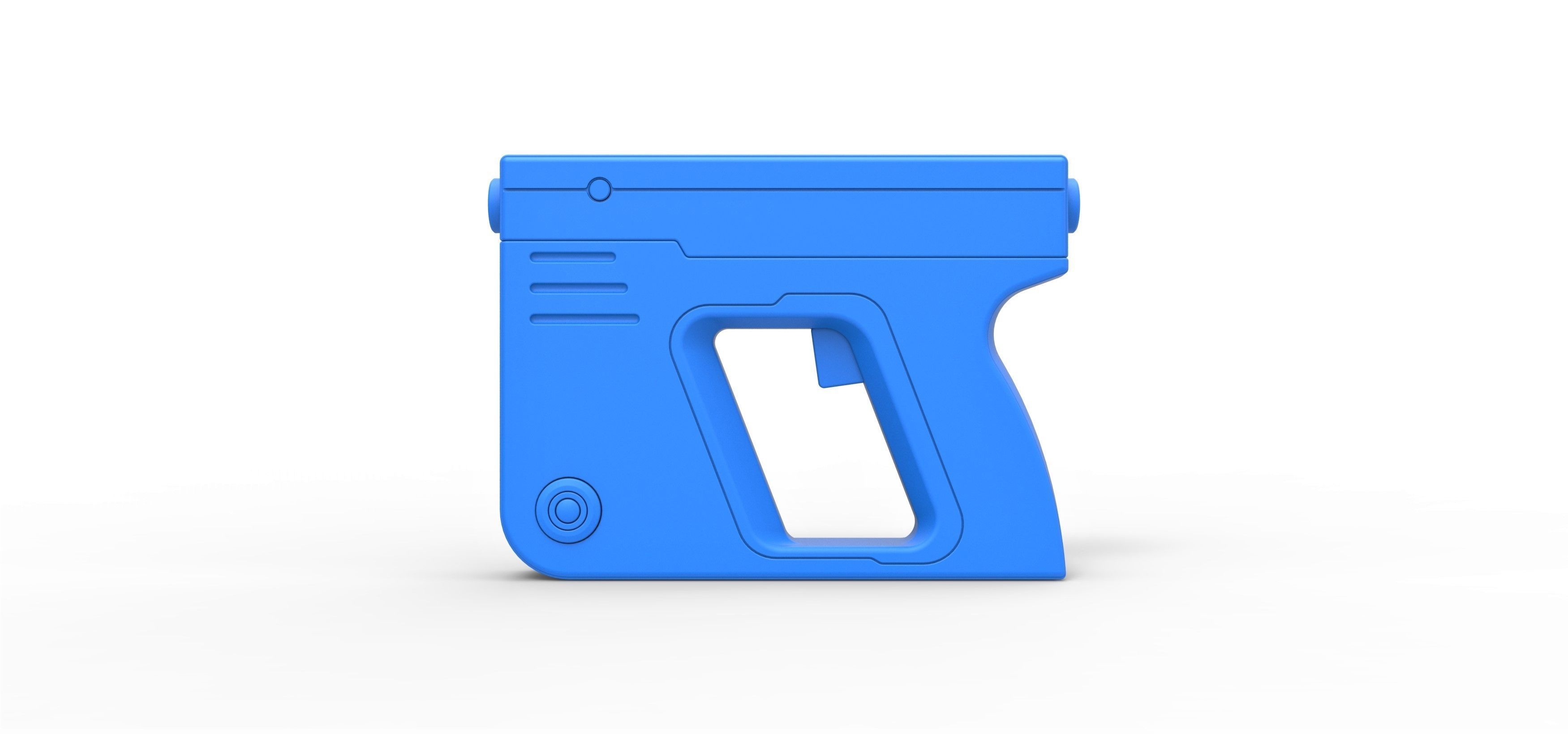 Violets Machine gun from the movie Ultraviolet 2006 3D model_17