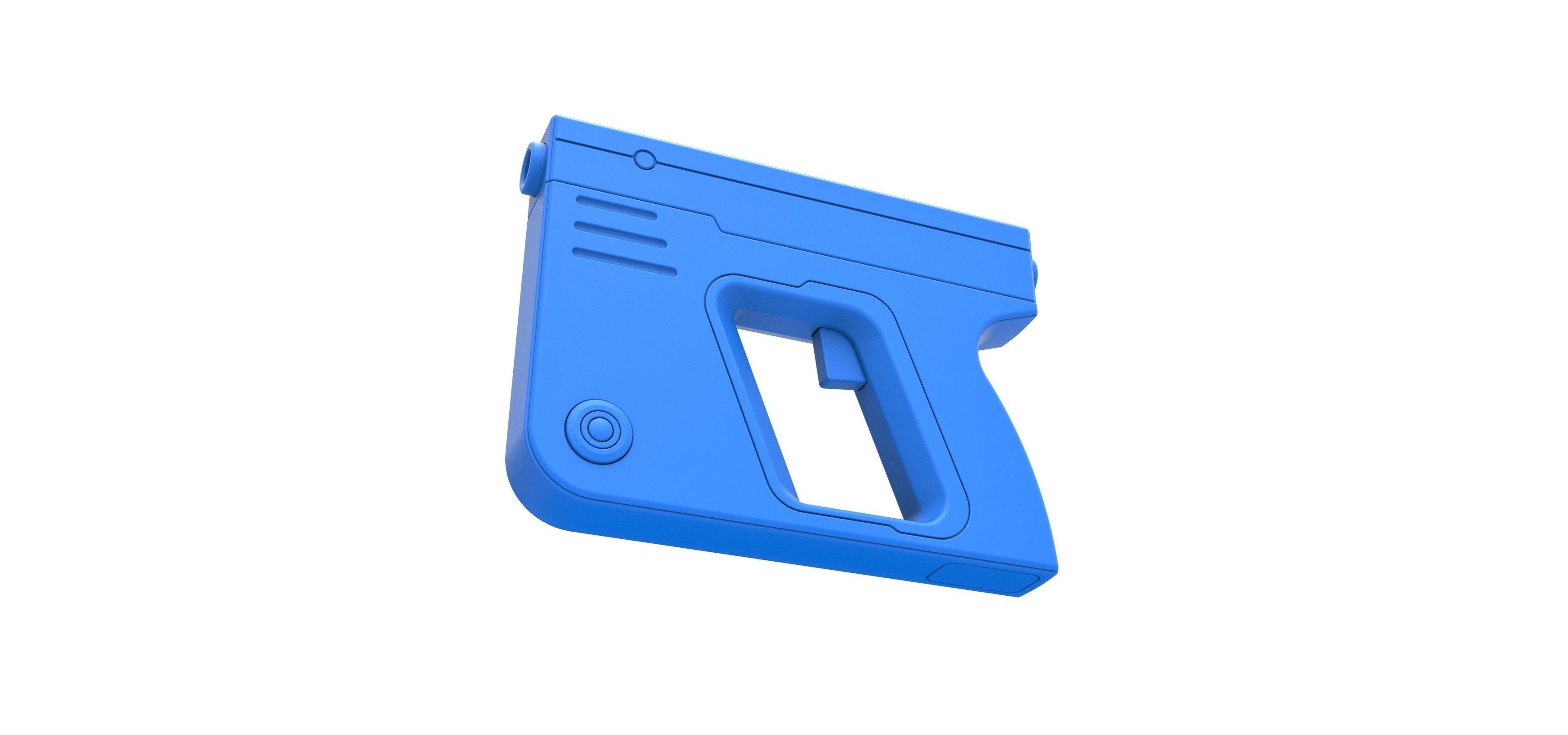 Violets Machine gun from the movie Ultraviolet 2006 3D model_15