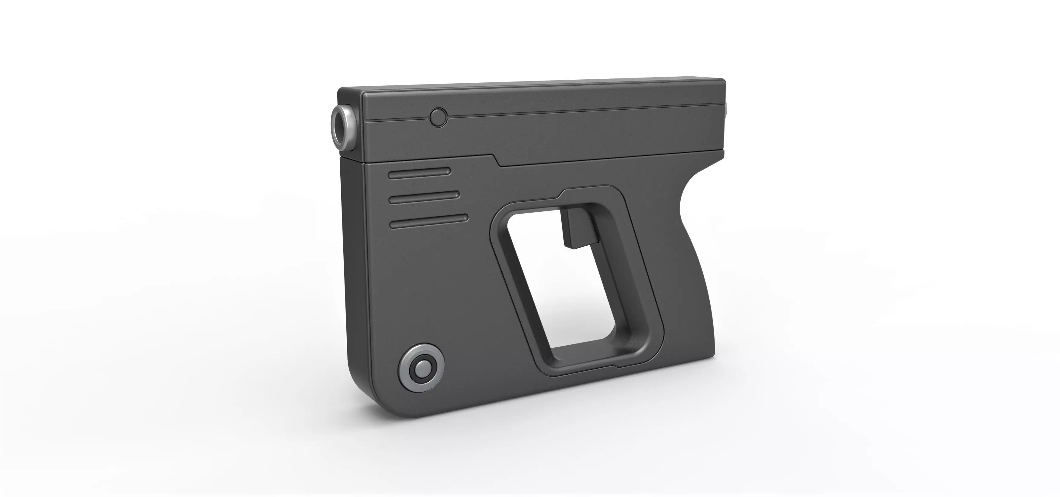 Violets Machine gun from the movie Ultraviolet 2006 3D model_0