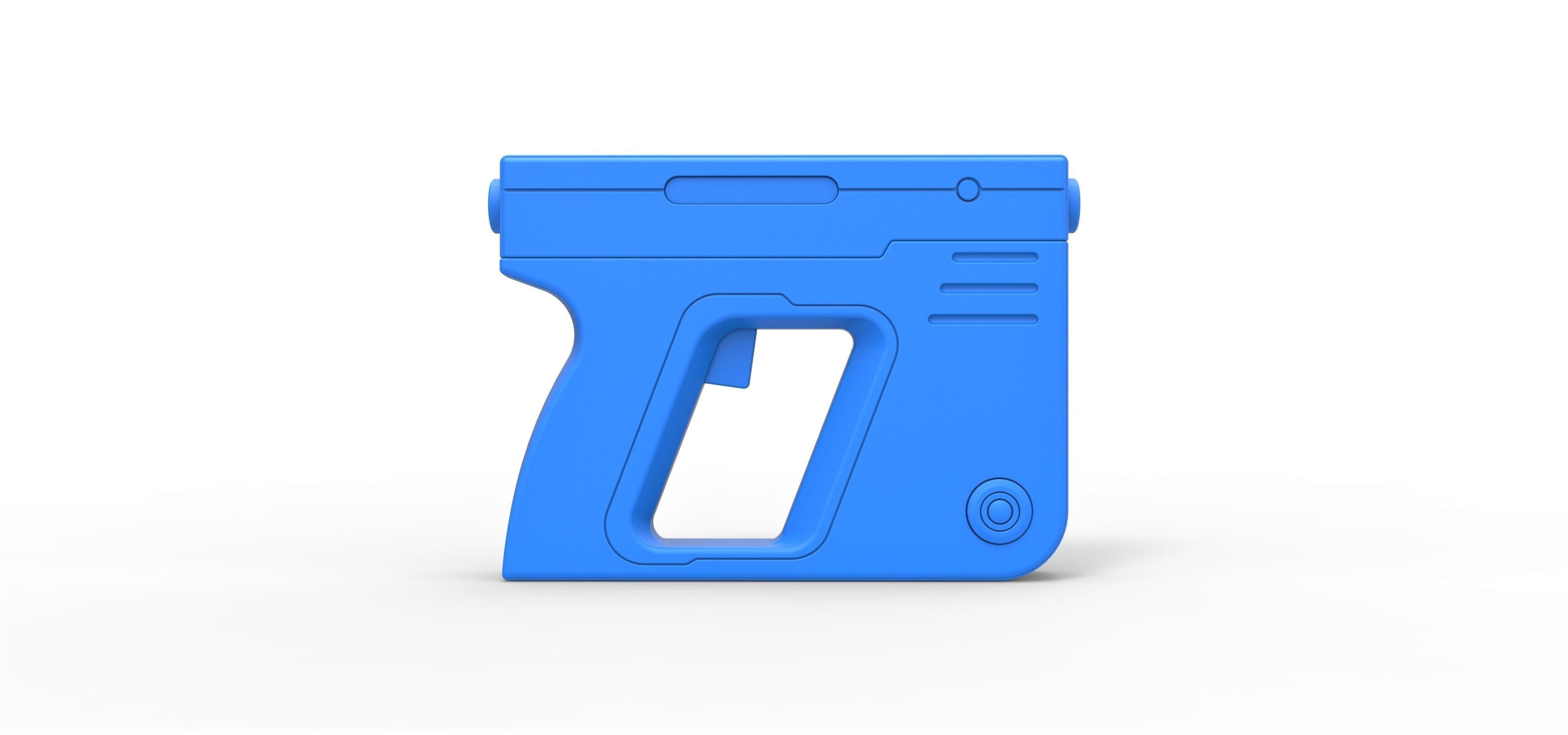 Violets Machine gun from the movie Ultraviolet 2006 3D model_19