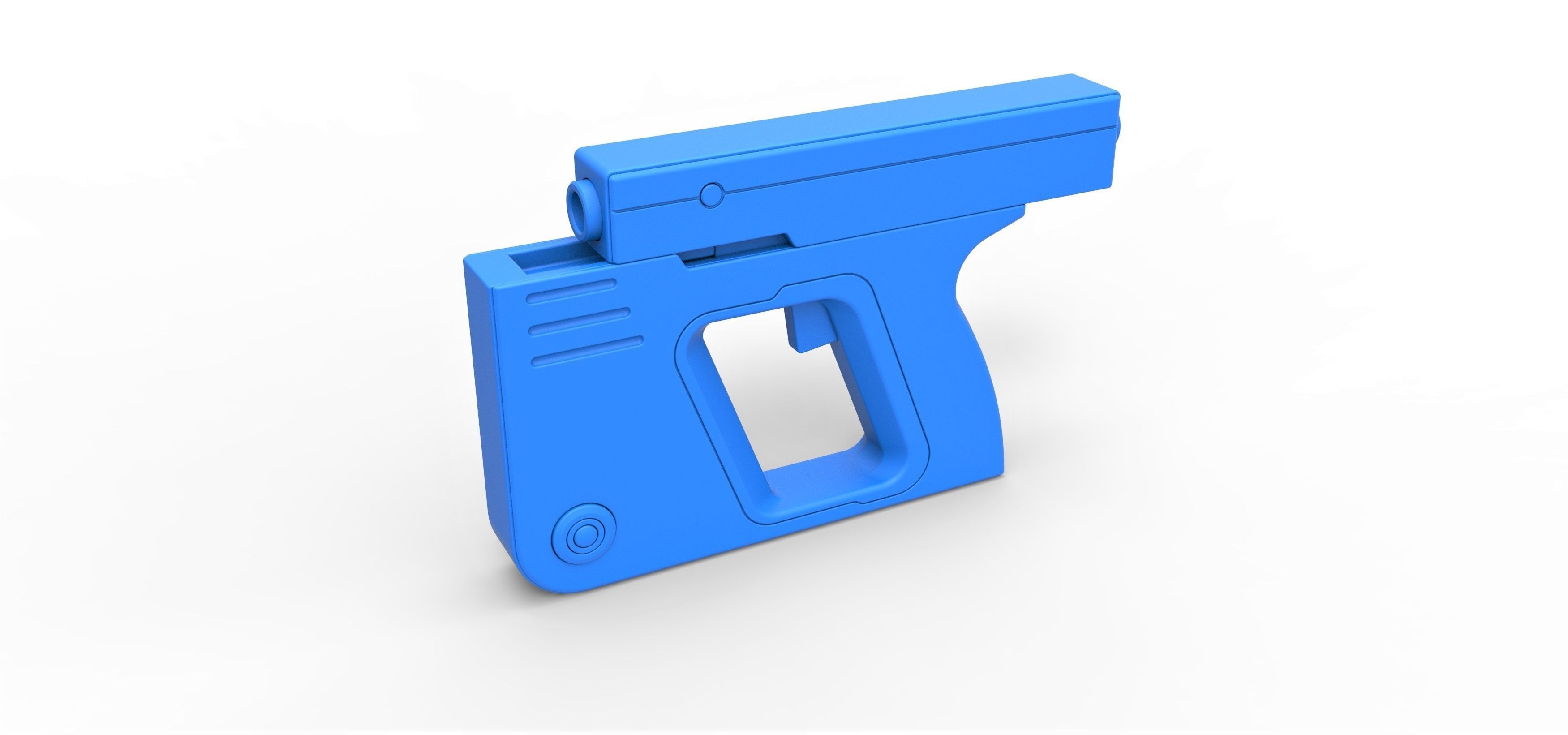 Violets Machine gun from the movie Ultraviolet 2006 3D model_20