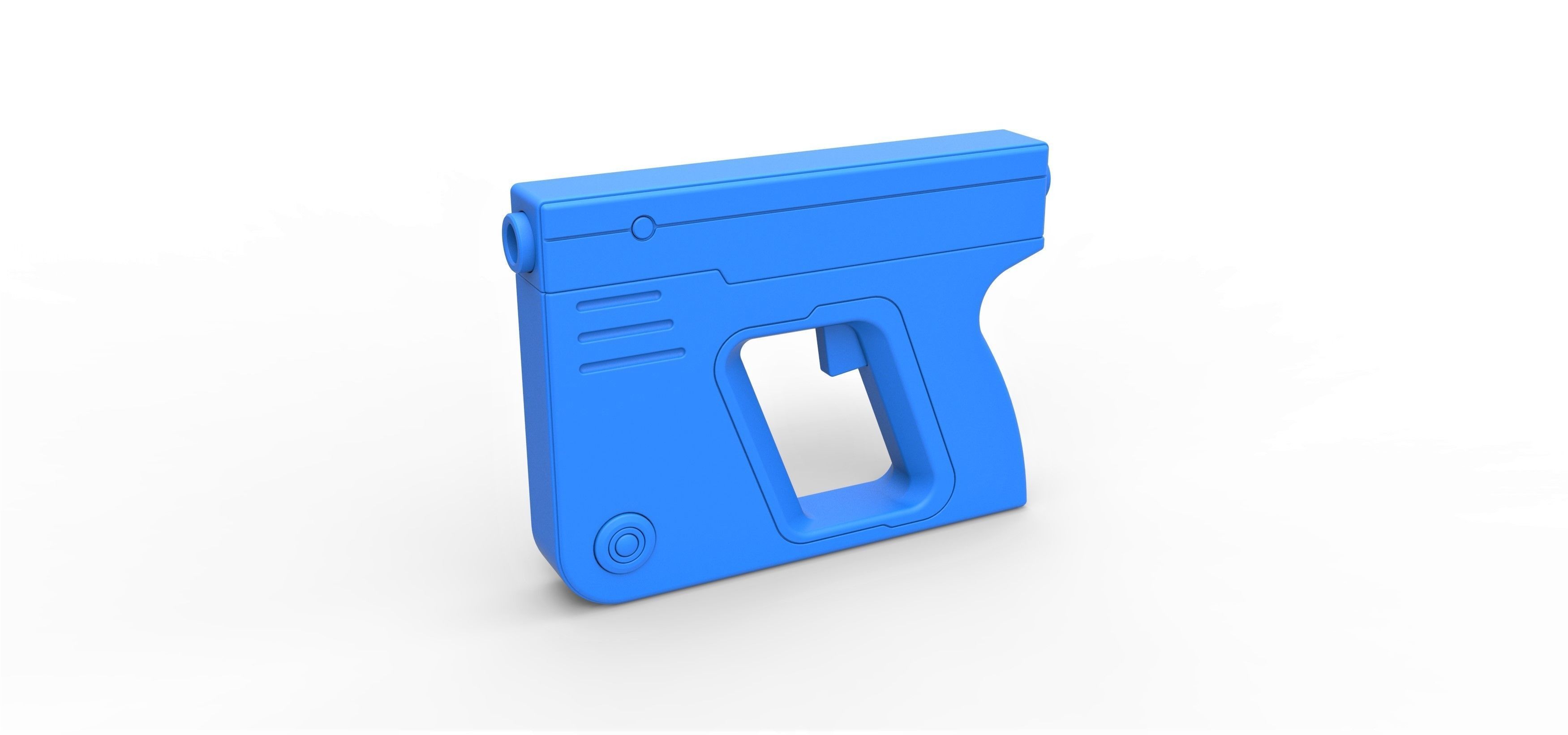 Violets Machine gun from the movie Ultraviolet 2006 3D model_14