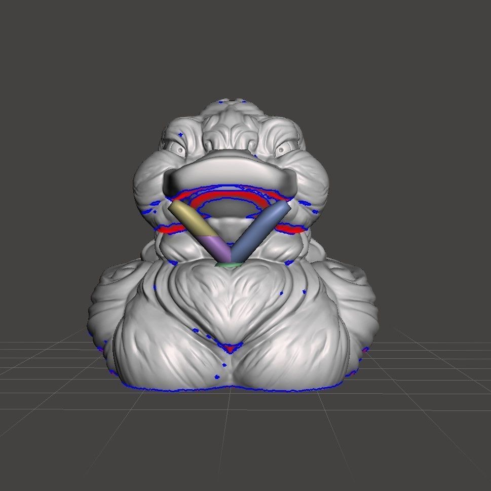 Cute Duck 3D print model_5