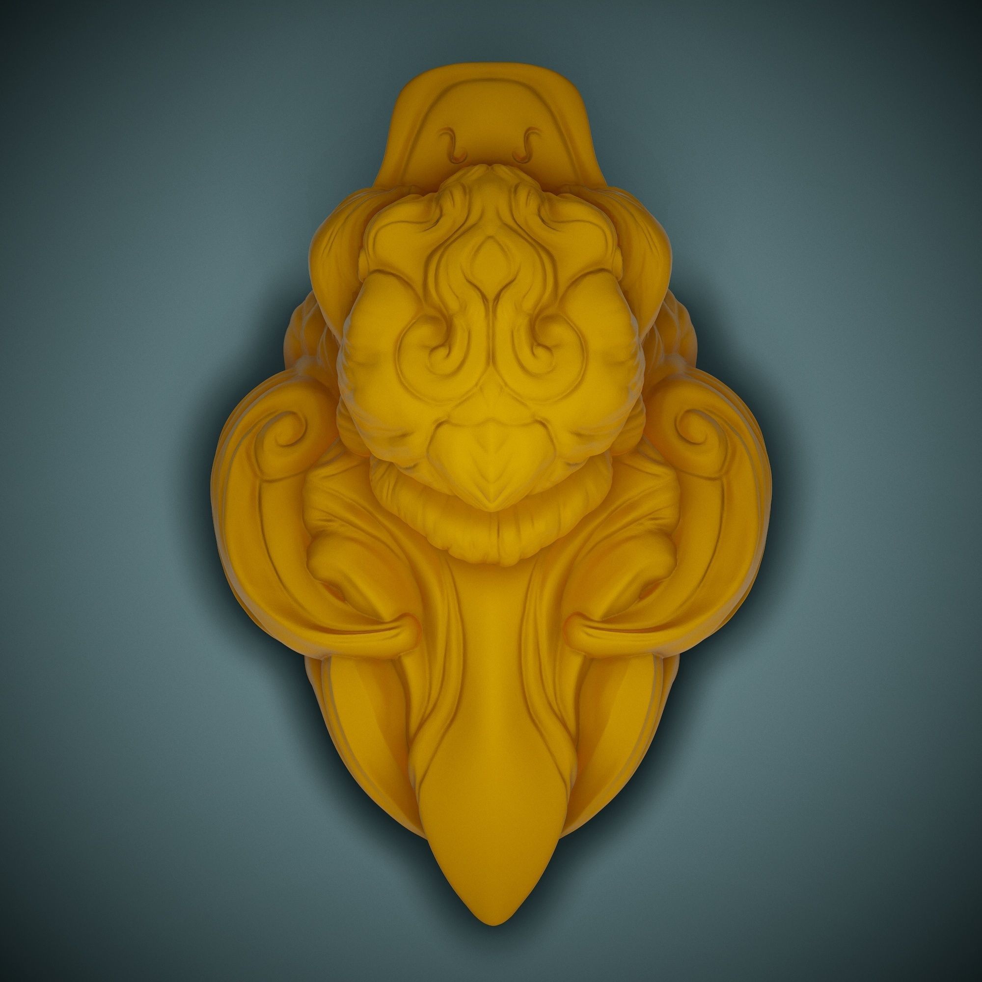 Cute Duck 3D print model_2