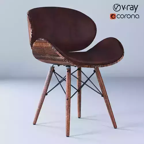 modern leather  lounge  chair