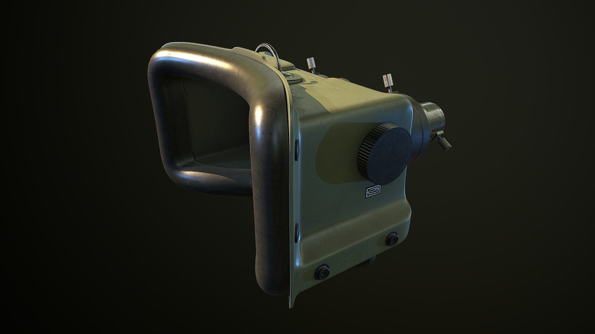 Ecto Goggles Ghostbusters 3D model_3