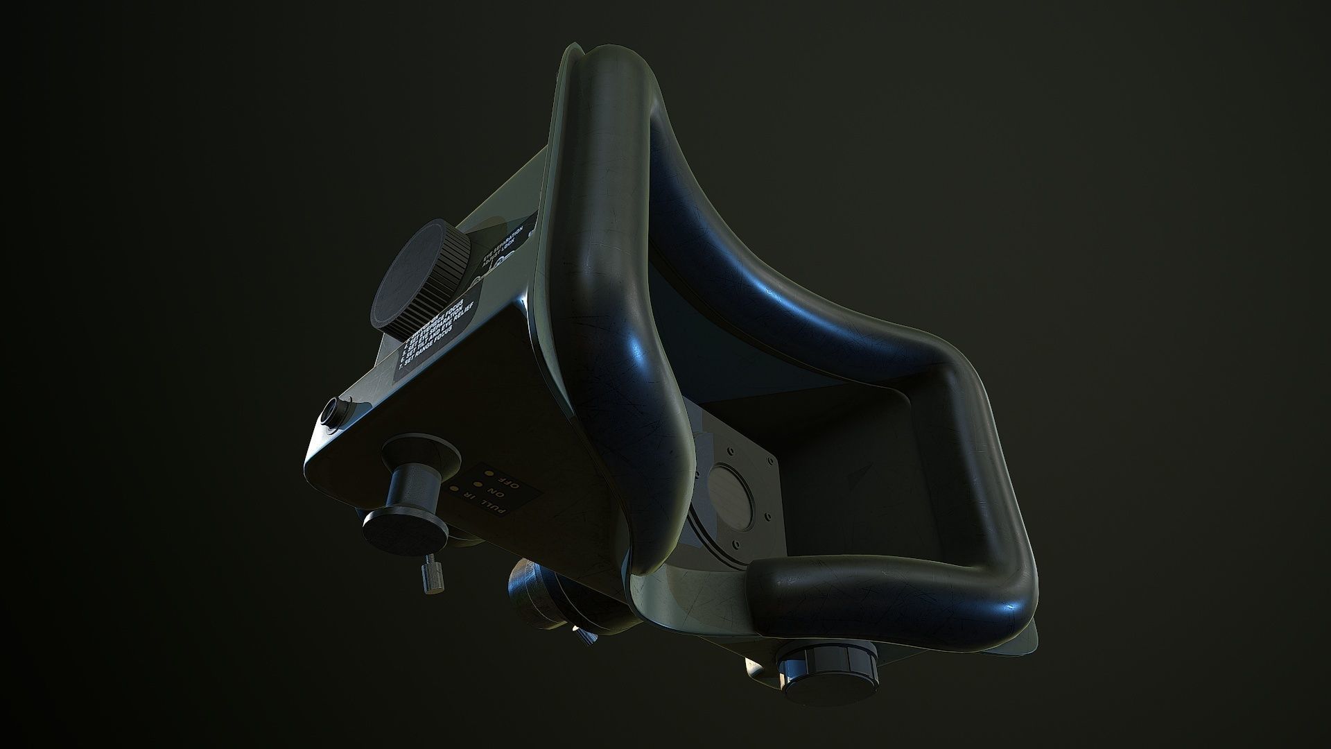 Ecto Goggles Ghostbusters 3D model_2