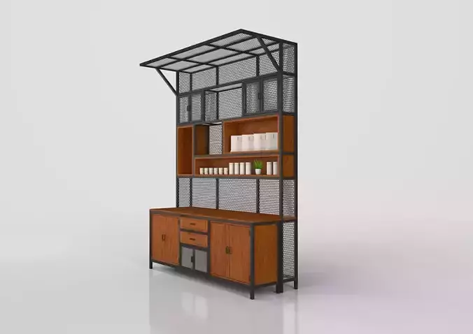 MERCHANDISE RACK 3D model