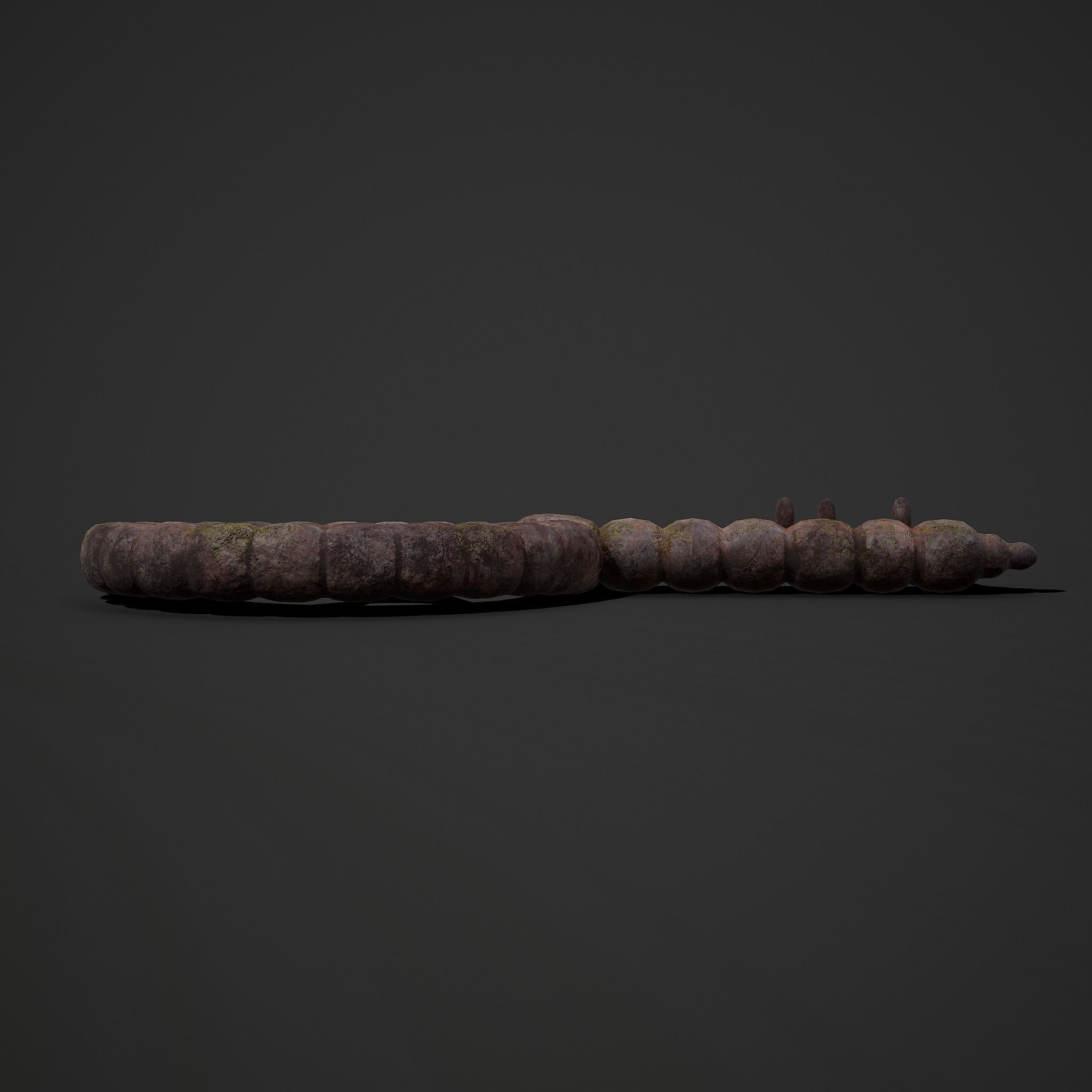 Ancient Medieval Key 3D model_6