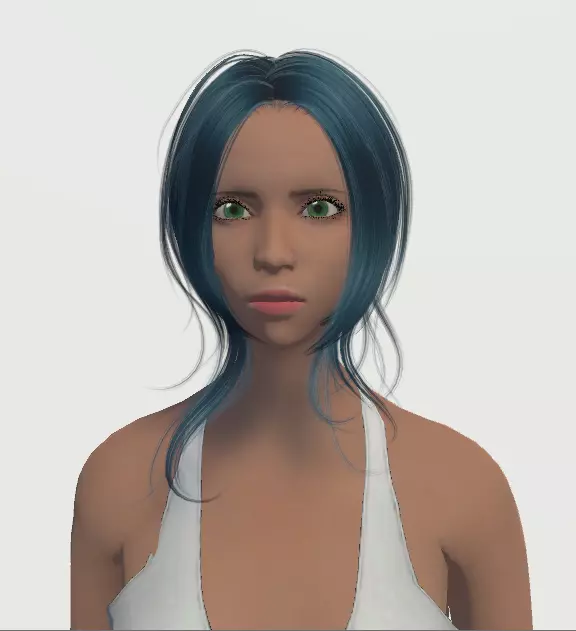 Unity Humanoid Model Female 026 Free 3D model_0