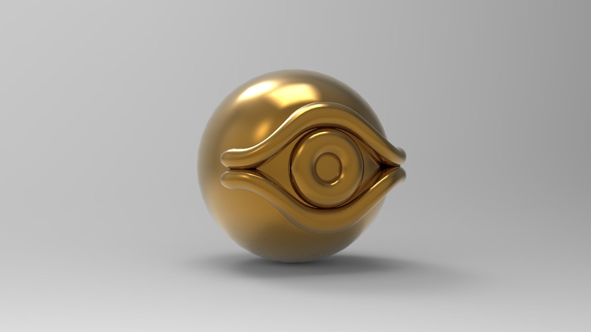 Yu Gi Oh - millennium eye 3D print model_17