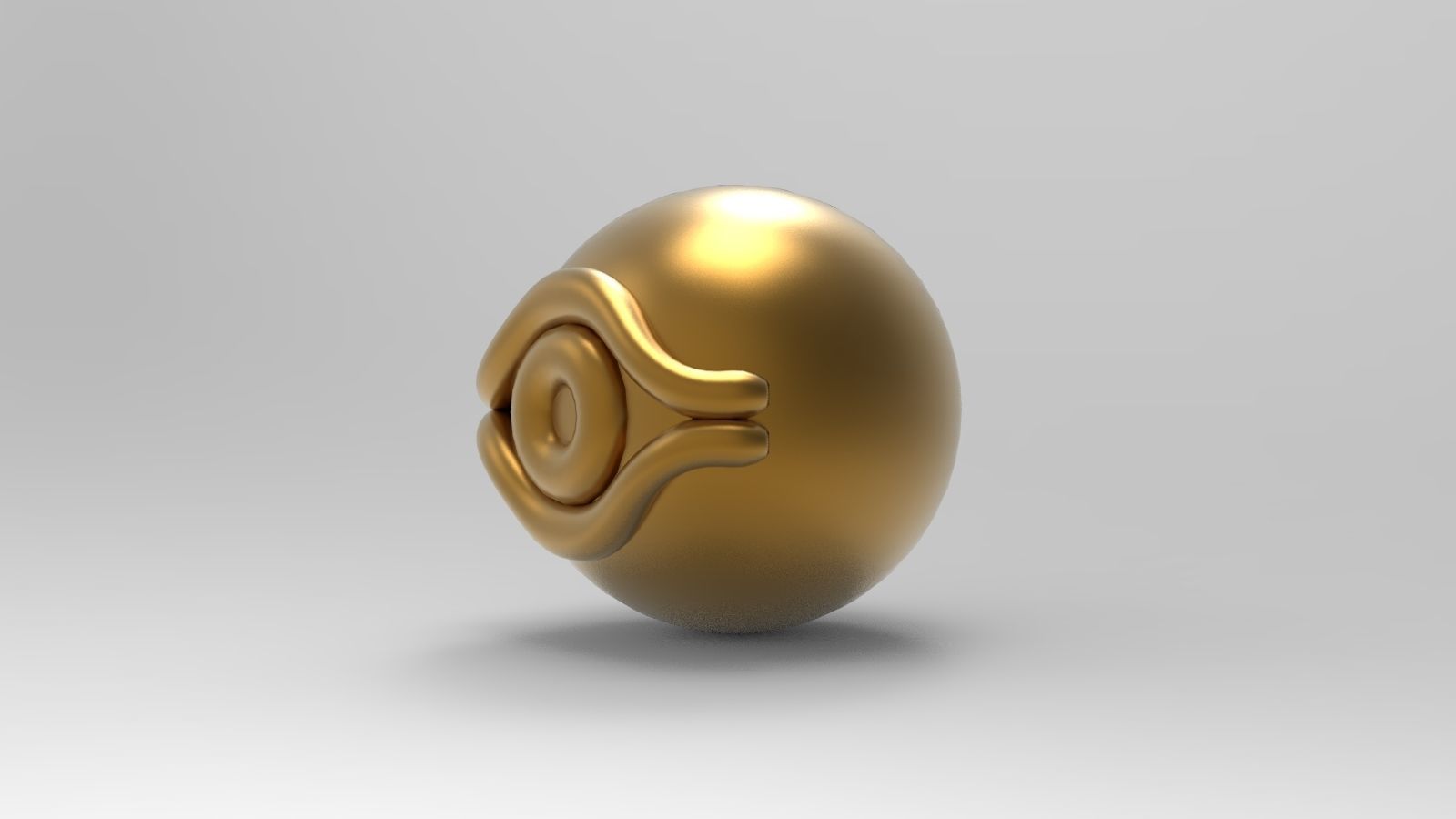 Yu Gi Oh - millennium eye 3D print model_20