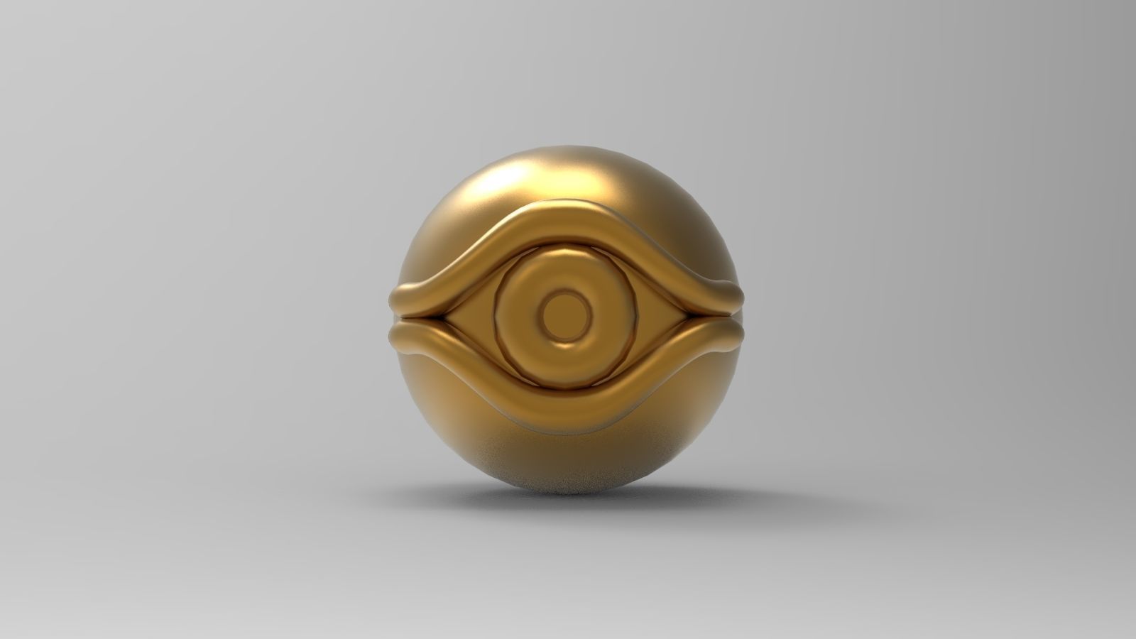Yu Gi Oh - millennium eye 3D print model_19