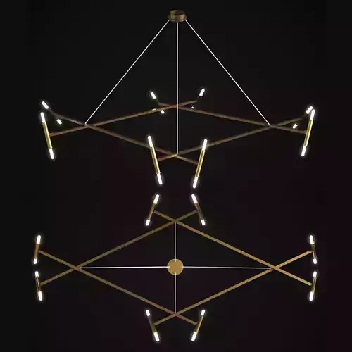 CHANDELIER LE DIAMANT JONATHAN BROWNING 