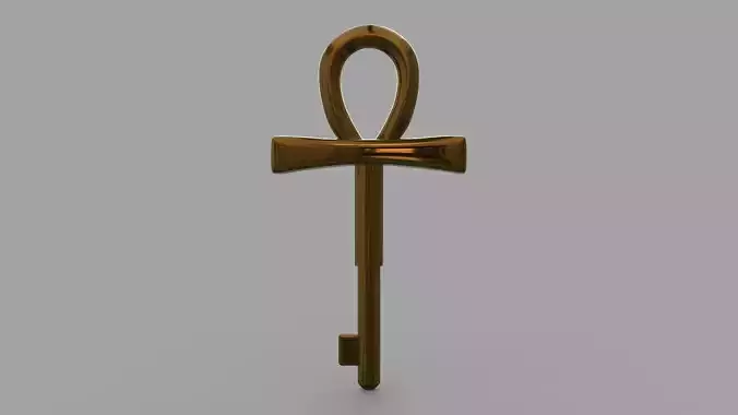 Yu Gi Oh - millennium Key 3D print model 3D print model