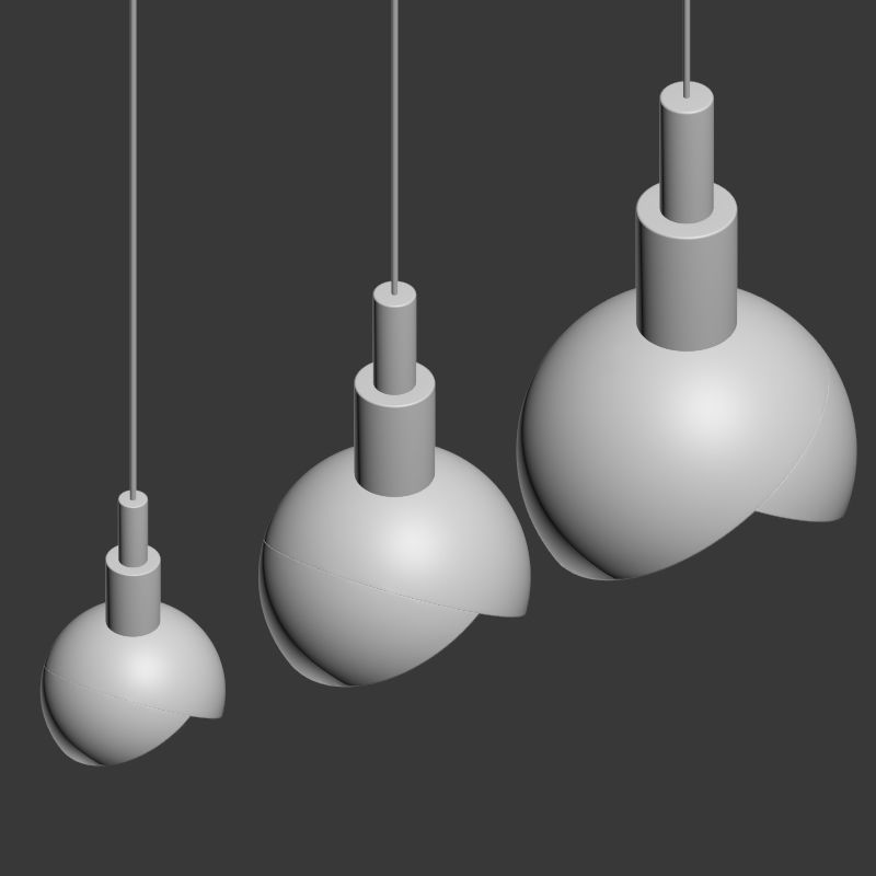 Wonderglass calimero suspension 3D model_1