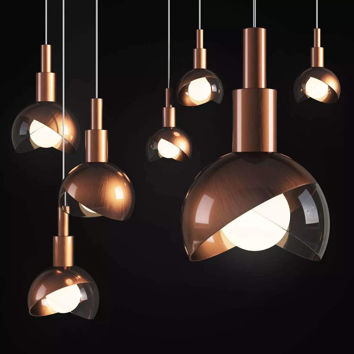 Wonderglass calimero suspension 3D model_0