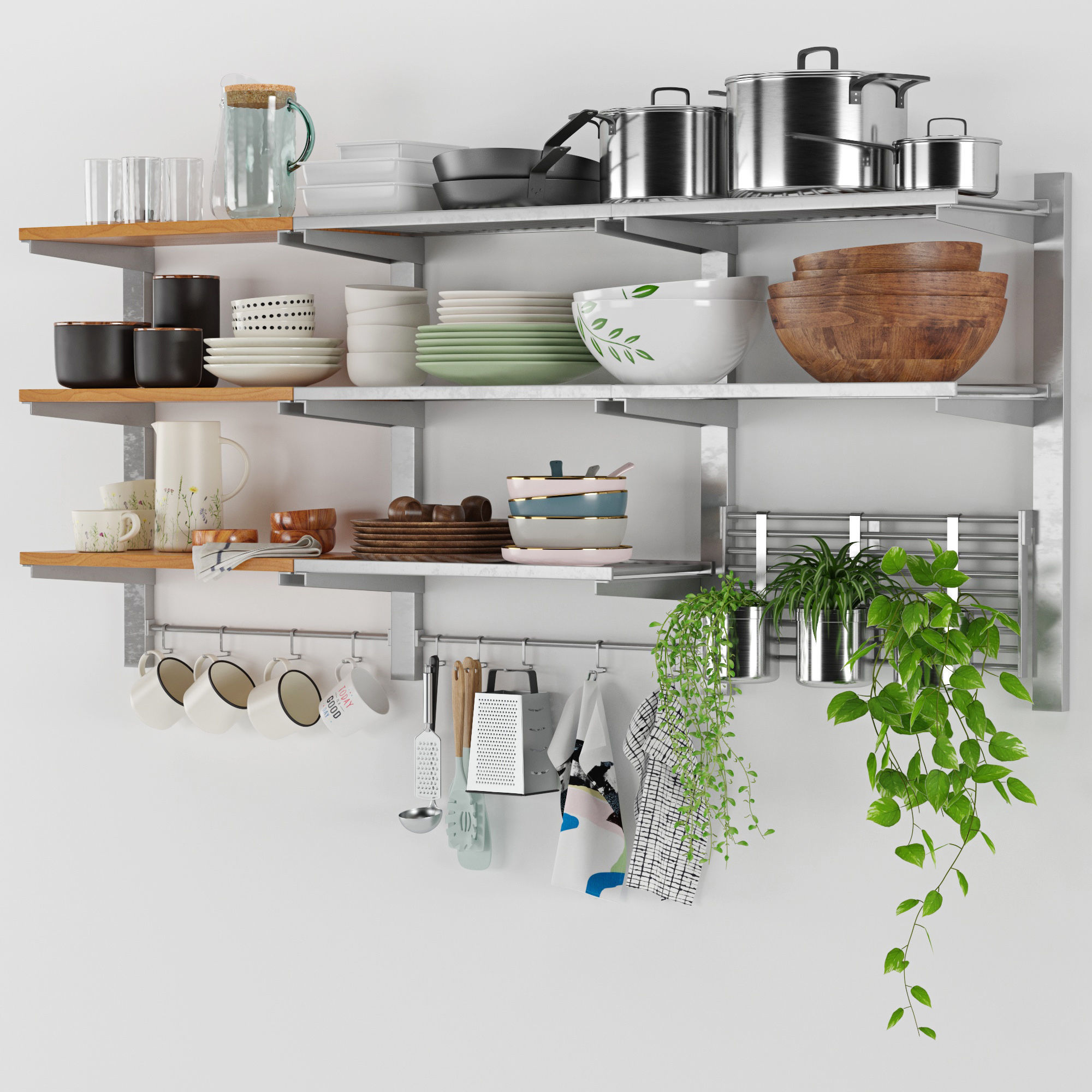 Kitchenware and Tableware 17 3D model_8