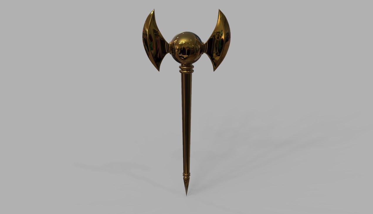 Yu Gi Oh - millennium ROD 3D print model 3D print model_6