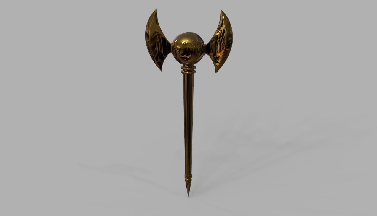 Yu Gi Oh - millennium ROD 3D print model 3D print model_7