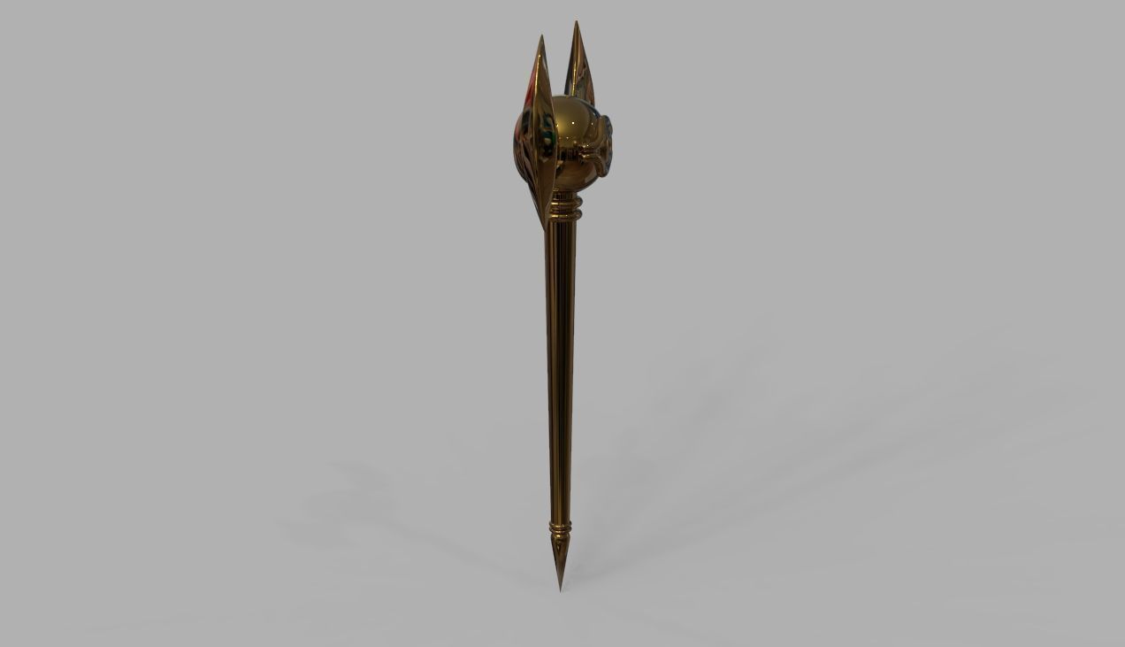 Yu Gi Oh - millennium ROD 3D print model 3D print model_16