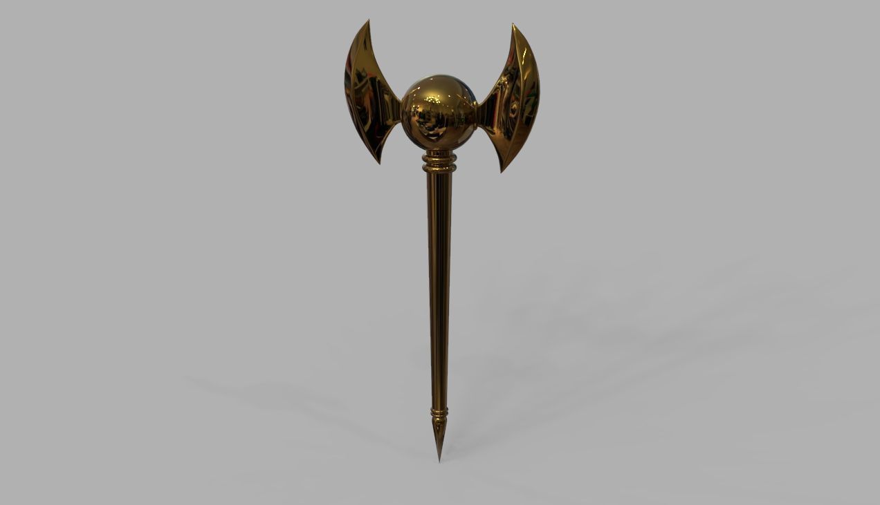 Yu Gi Oh - millennium ROD 3D print model 3D print model_4