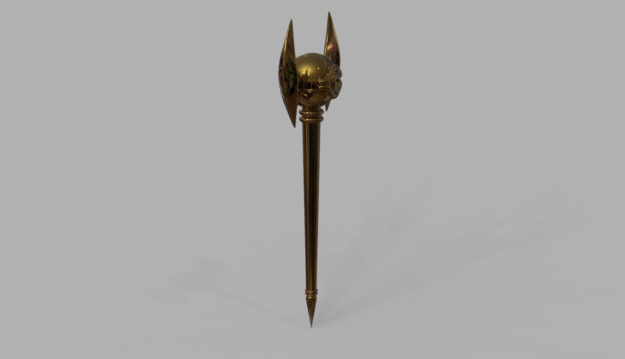 Yu Gi Oh - millennium ROD 3D print model 3D print model_18