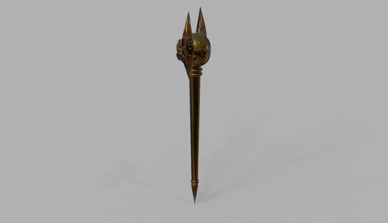 Yu Gi Oh - millennium ROD 3D print model 3D print model_33