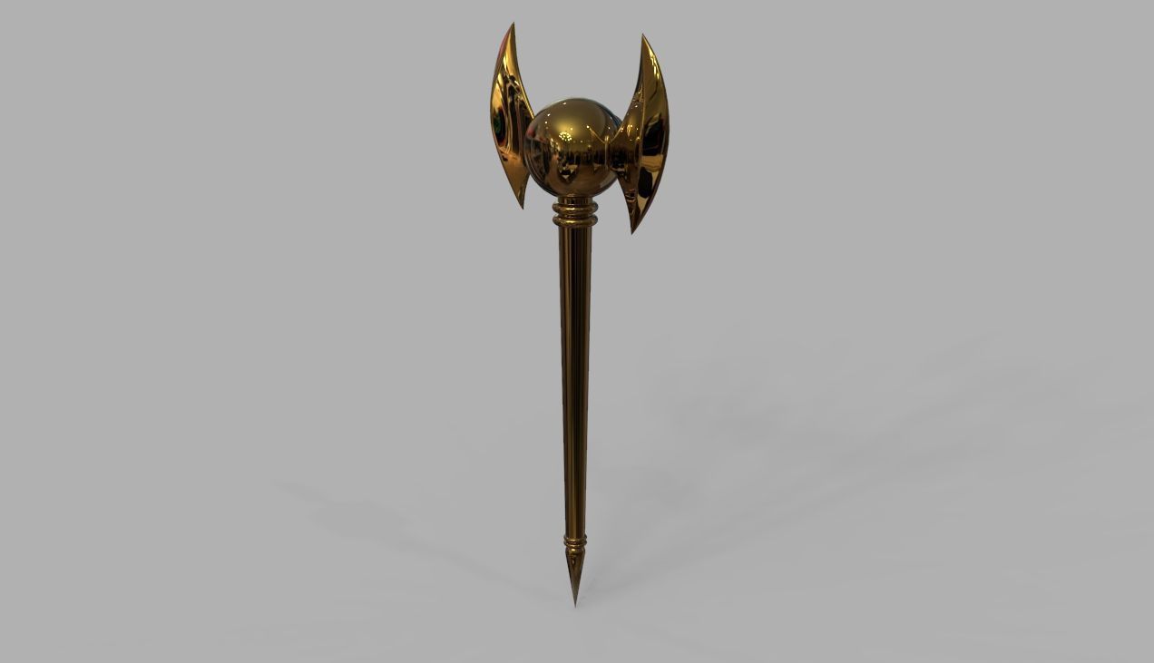 Yu Gi Oh - millennium ROD 3D print model 3D print model_14