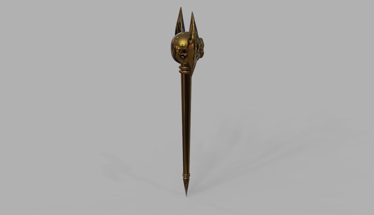 Yu Gi Oh - millennium ROD 3D print model 3D print model_12