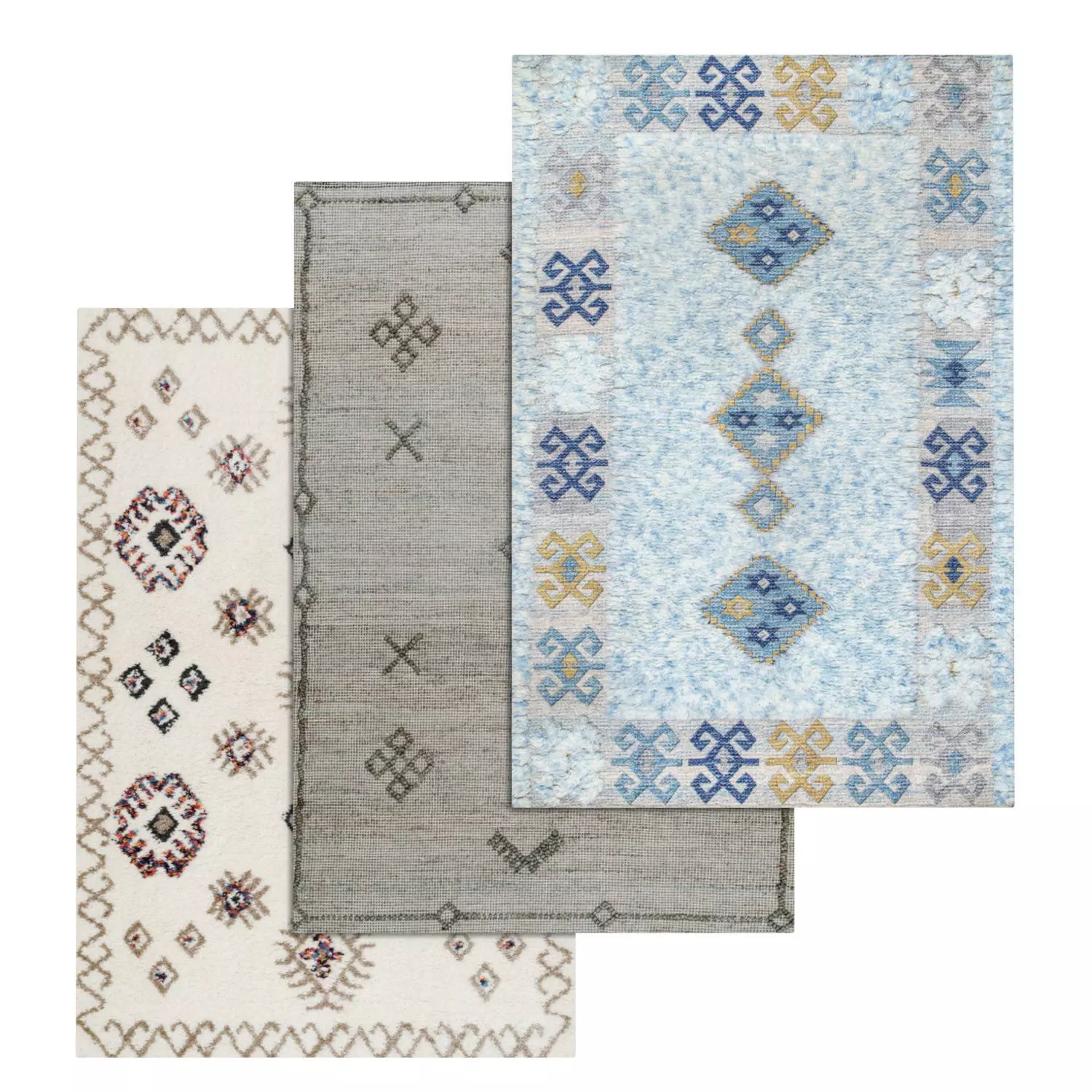 Rug Set 1424 3D model_0